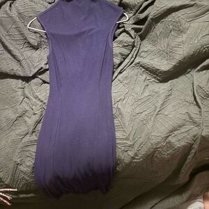 Elegant Purple Women's Dress